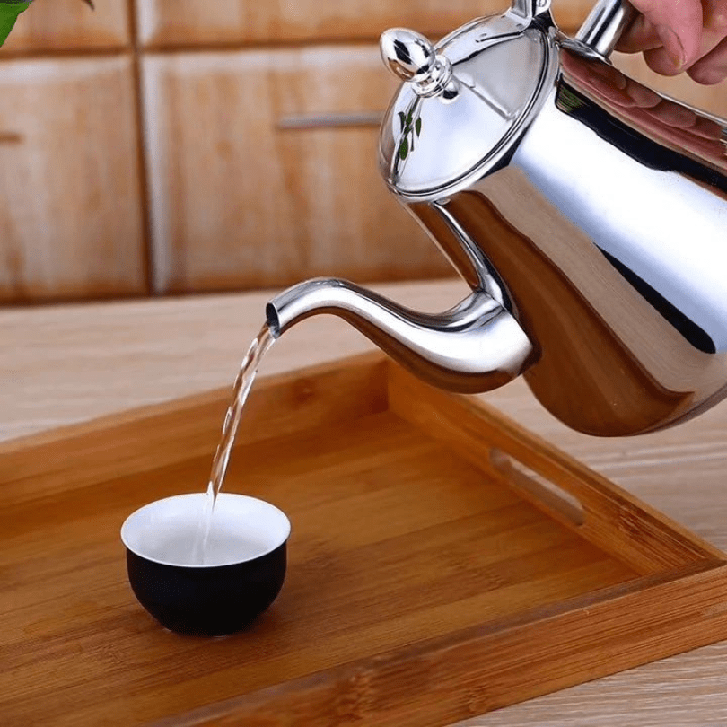 ClassPot | Beste Inductie Waterkoker met Filter | Duurzame Roestvrijstalen Theeketel