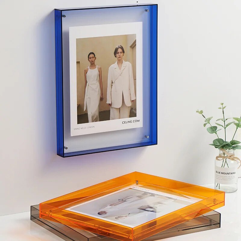Acrylook Fotolijst | Woonaccessoires | Transparante acryl fotolijst in moderne stijl