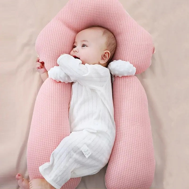 Ergonomisch Baby Slaapkussen – Veilig, Comfortabel en Aanpasbaar voor Pasgeborenen (0-12 Maanden)