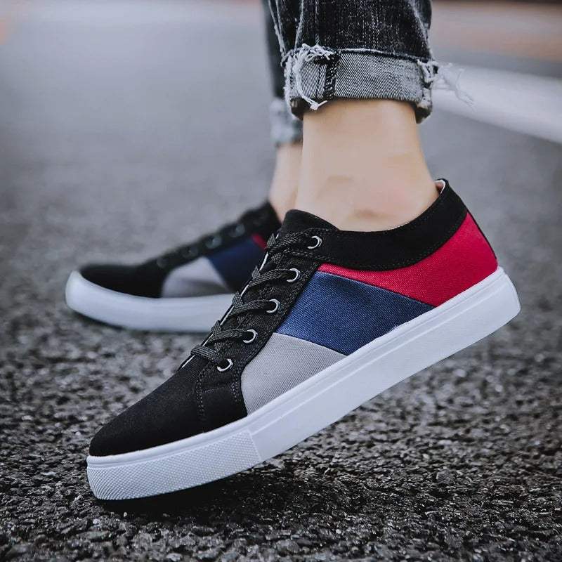 Trendy Lage Herensneakers - Visconte