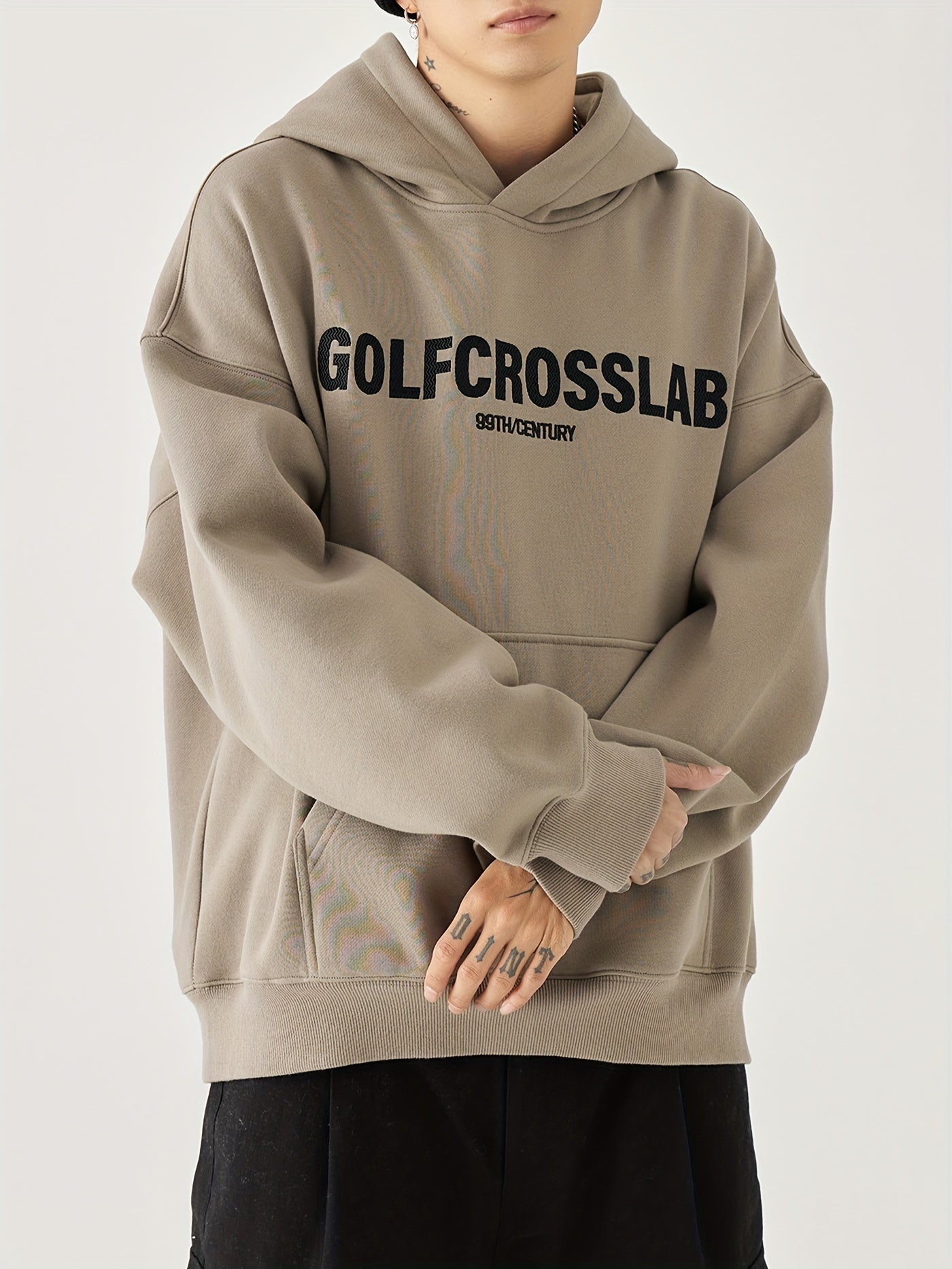 Golf Cross™ X LAB | Hoodie met Geborduurd Logo Heren | Loose fit | Klassieke stijl - Casual en veelzijdig - Warm en comfortabel