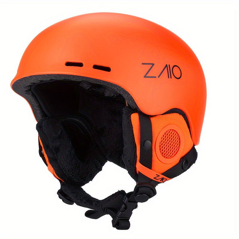 ZAIO | Outdoor Ski- of Snowboardhelm, ABS+EPS Materiaal, Warme Outdoor Veiligheidshelm voor Wintersport - Inclusief Hoofdbescherming en Beschermende Gear voor Skiën en Snowboarden