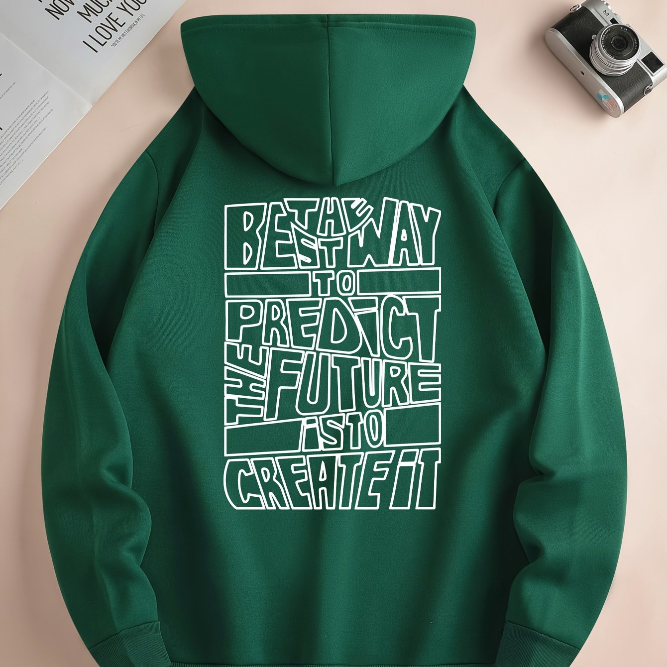 Golf Cross™ | Hoodie met Letterprint Heren | Loose fit | Dagelijks comfort - Kangaroezakken - Ideaal voor alle seizoenen