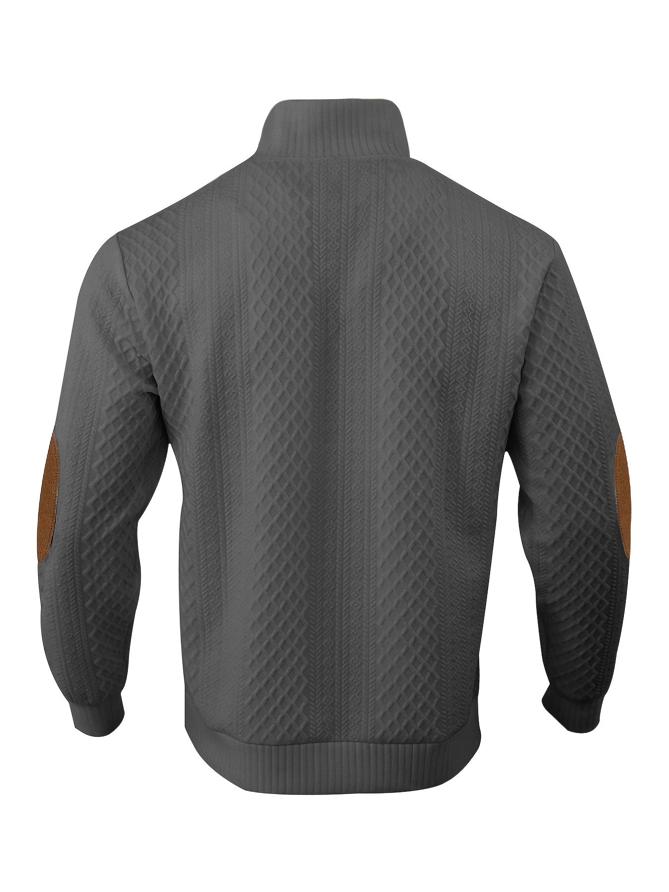 Sweatshirt Met Halve Rits Opstaande Kraag - Regular Fit - Modera - MD 82 - Essential in Meerdere Kleuren