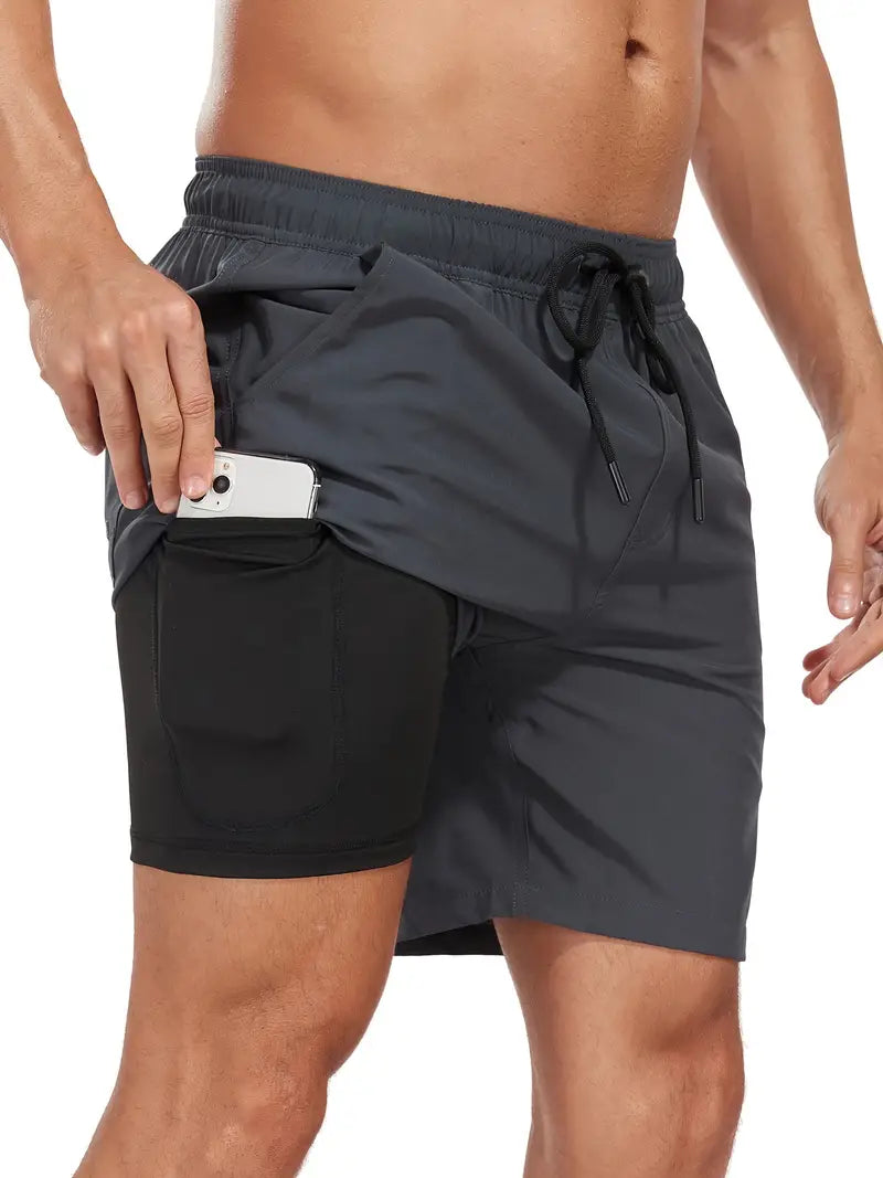 Sneldrogende Zwembroek Heren – Ademend Polyester & Comfortabele Pasvorm
