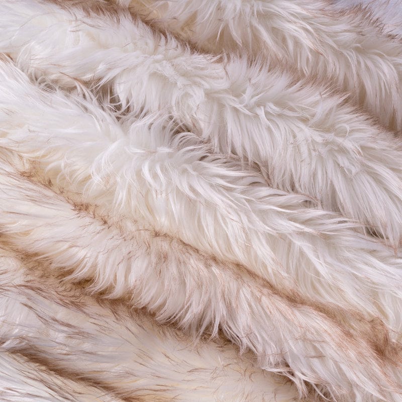 Arctic Fox Faux-Fur Dekentje | Zacht imitatiebont - Warme en luxe uitstraling