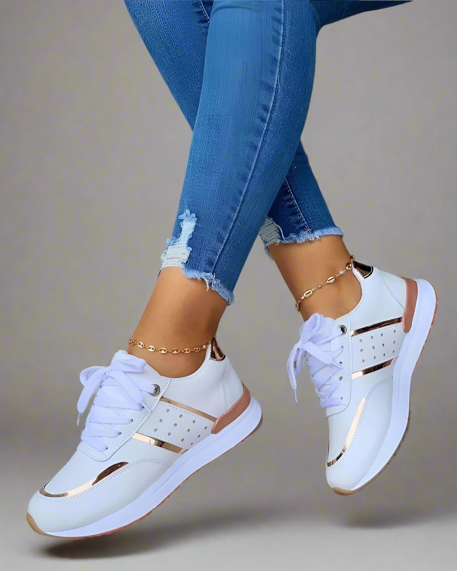 Dames Sneakers | Regular fit - Glitter afwerking - Perfect voor speciale gelegenheden