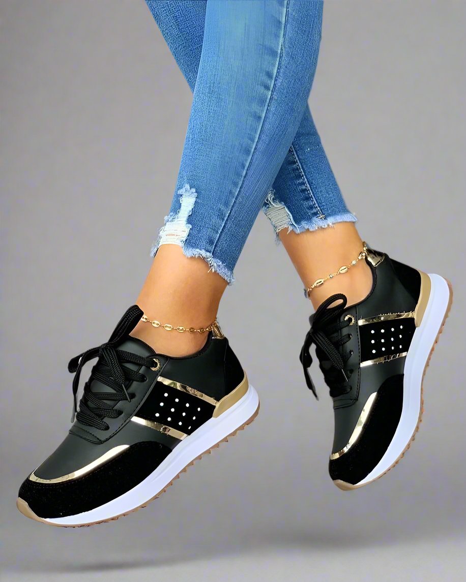 Dames Sneakers | Regular fit - Glitter afwerking - Perfect voor speciale gelegenheden