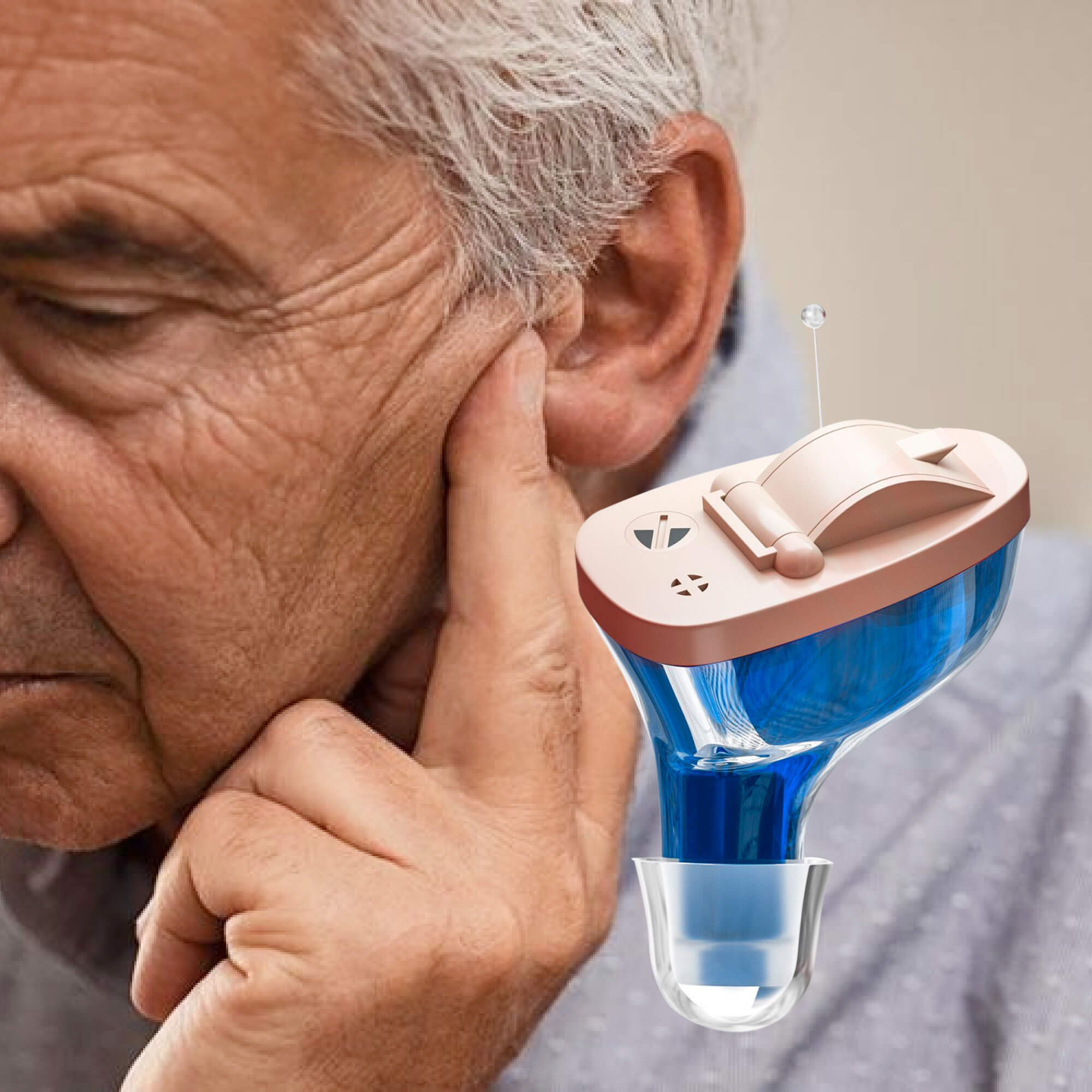 Oplaadbare Onzichtbare Gehoorversterkers | Helder Geluid Zonder Feedback | Inclusief Extra Oordopjes en Schoonmaakset | Geschikt voor Mild tot Ernstig Gehoorverlies | Discreet Design met Lange Batterijduur | Comfortabel voor Dagelijks Gebruik