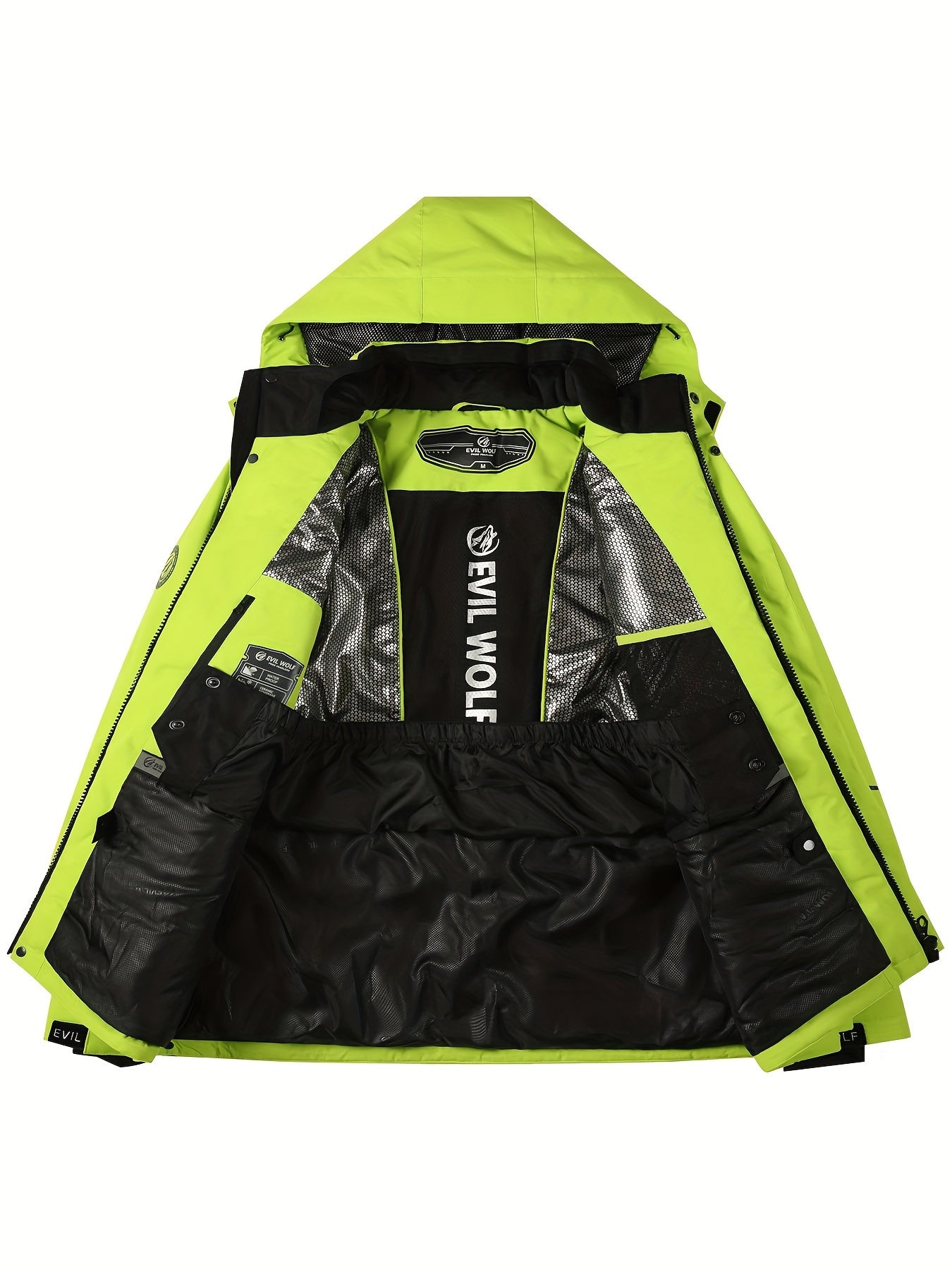 Evil Wolf Ski & Snowboard Pak 25’ - Gevoerd voor Extra Warmte & Comfort - AlpineGlide - TP - Essential