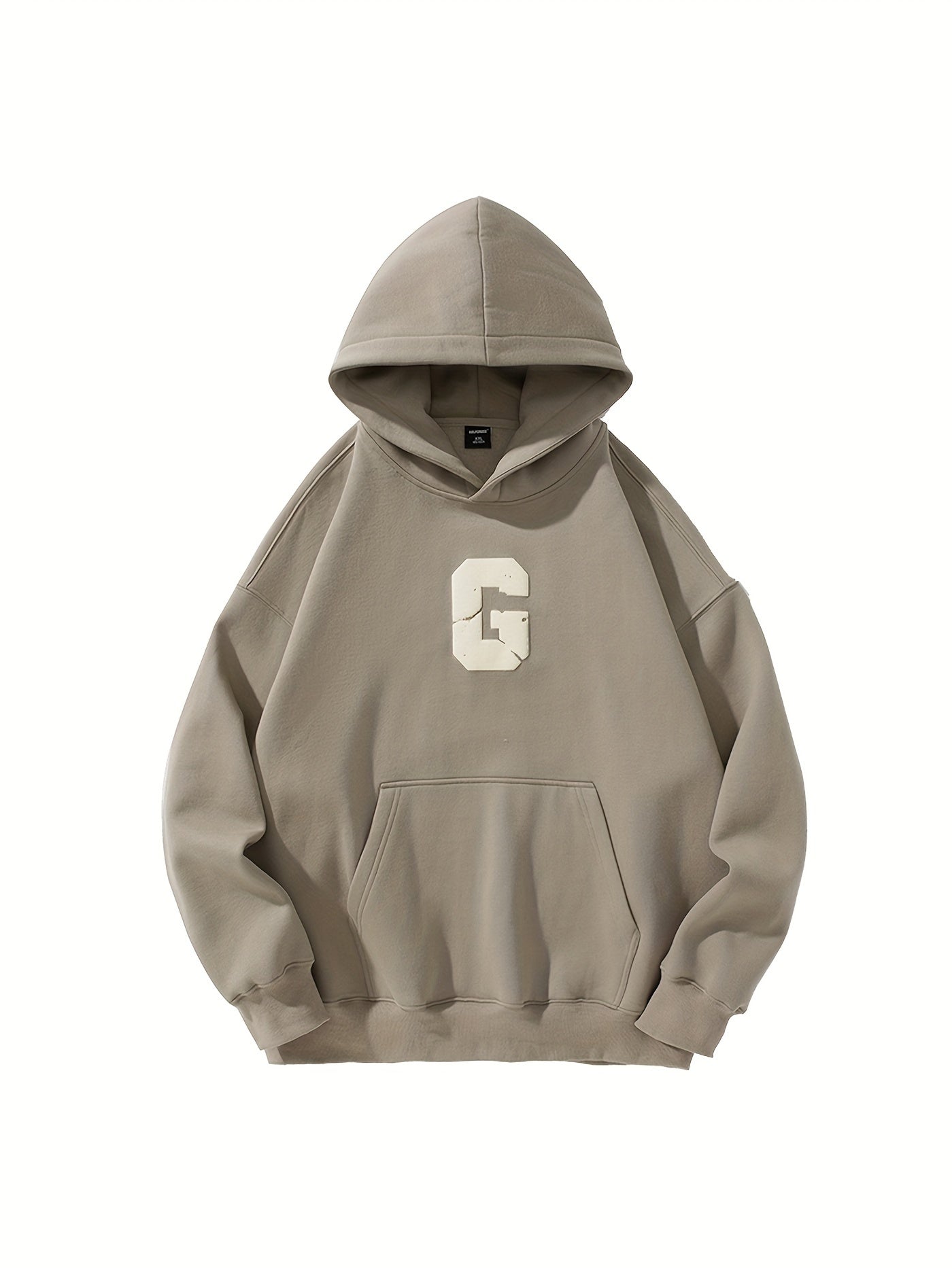 Golf Cross™ | Casual Hoodie met Contrast Letterprint Heren | Loose fit | Comfortabel katoen - Lange mouwen - Geschikt voor Herfst/Winter