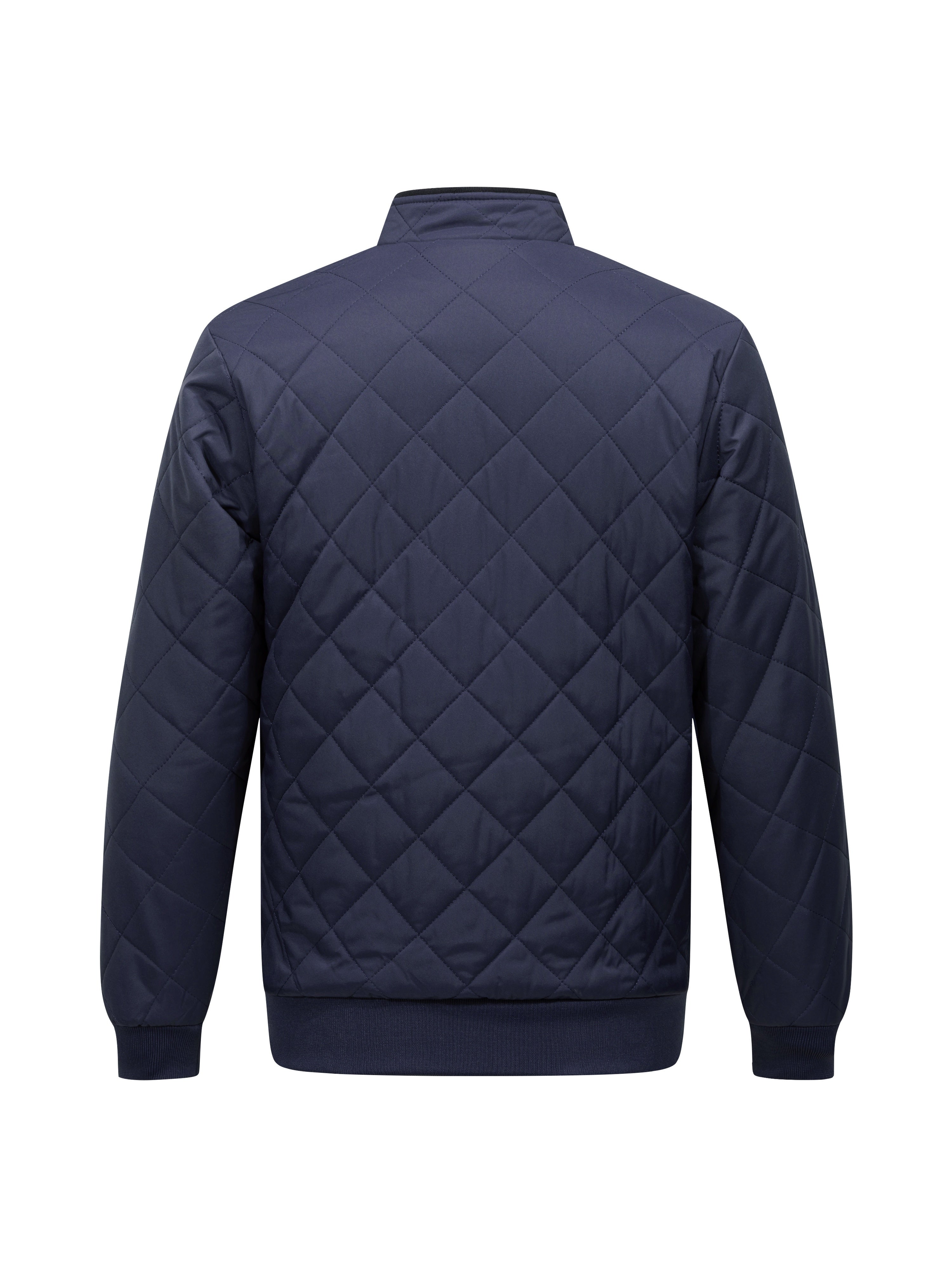 Visconte Heren Winterjas – Donkergroene Gewatteerde Fleece Jas met Capuchon, Zip-Up, Warme Loose Fit Jas voor Koud Weer