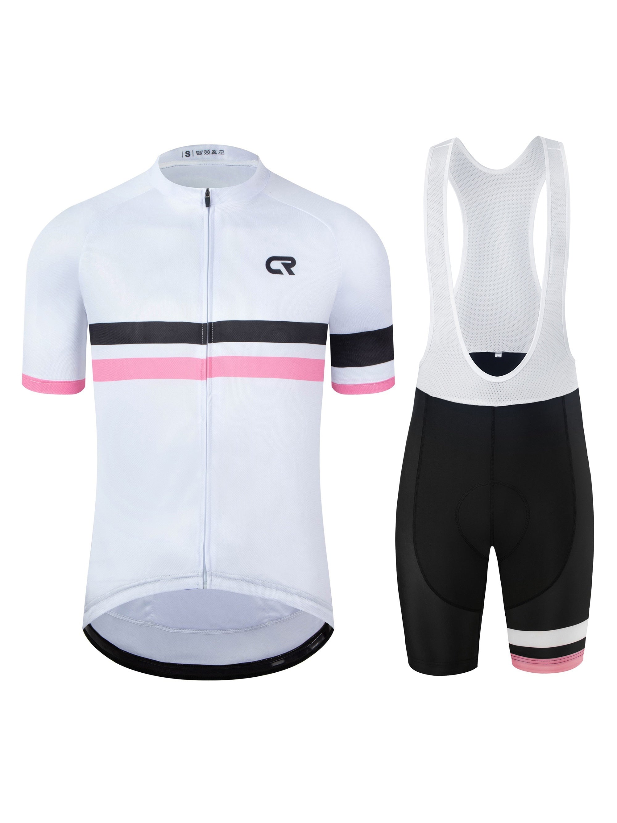 Minimalistisch strepen wielershirt | Wielerkleding | Essentieel Fietsjersey