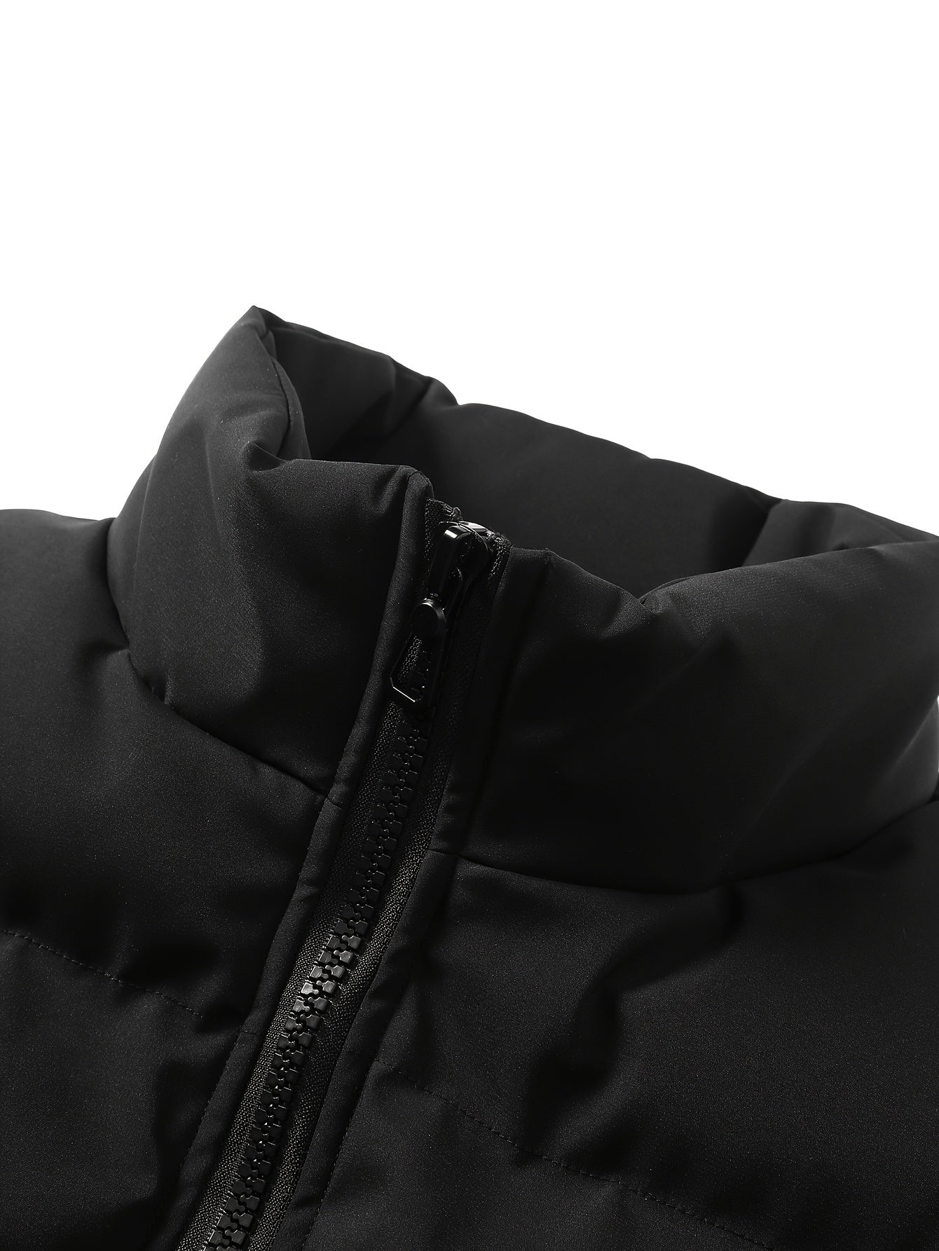 Visconte | Heren Winterjas | Japans Fleece gevoerde zip-up jas, opstaande kraag, warme herfst/winter coat