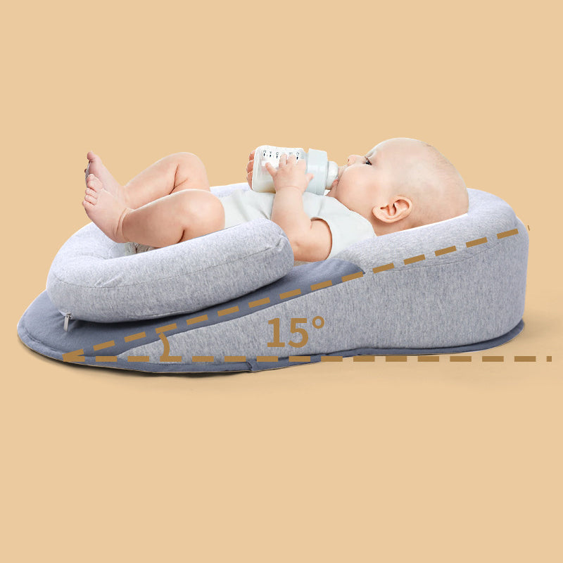 Anti-Reflux Verhoogd Baby Lounger – Ergonomisch Ligkussen voor Betere Spijsvertering en Rustige Slaap