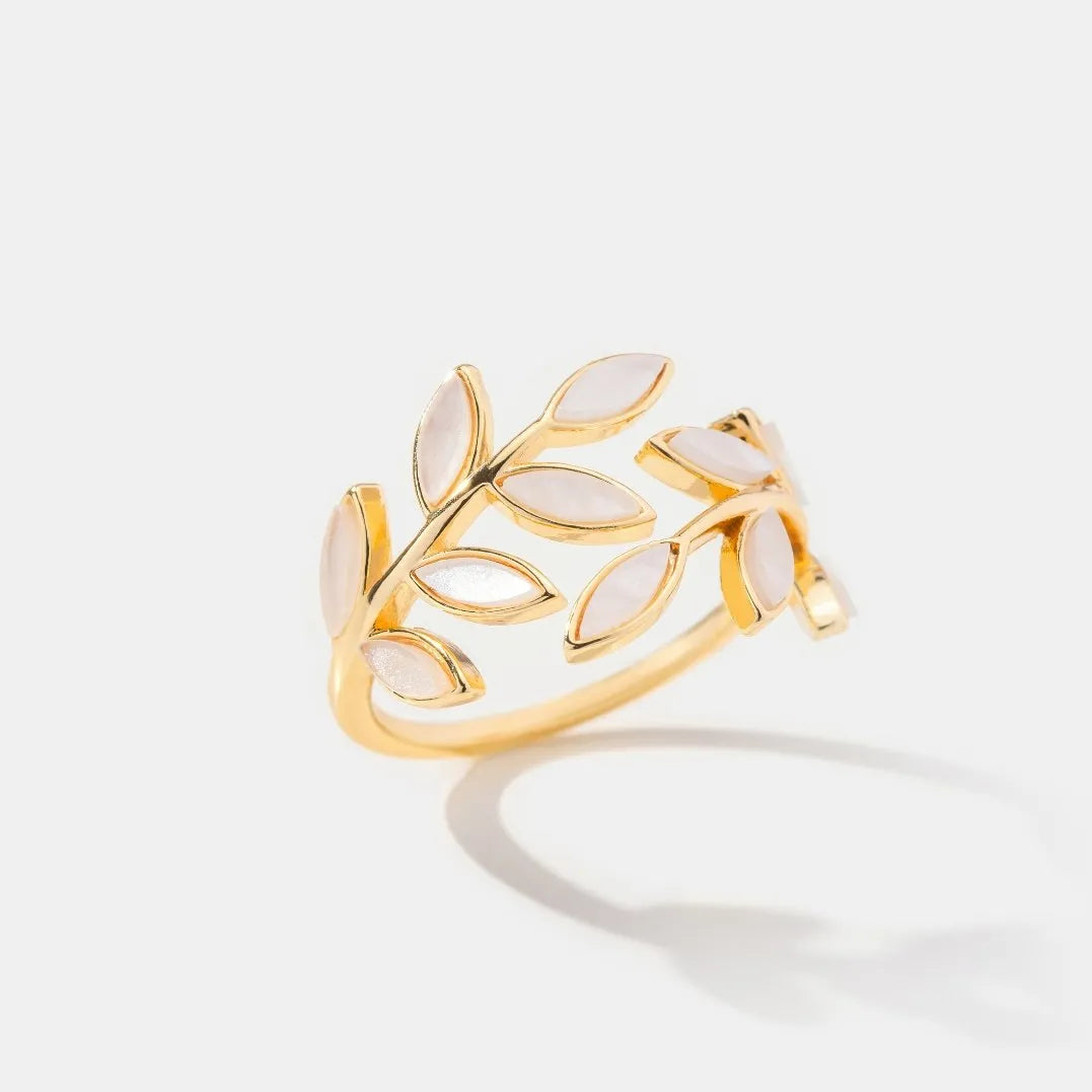 Gold Leaf Ring - Visconte