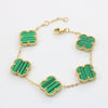 Barcelona | Green Clover Bracelet