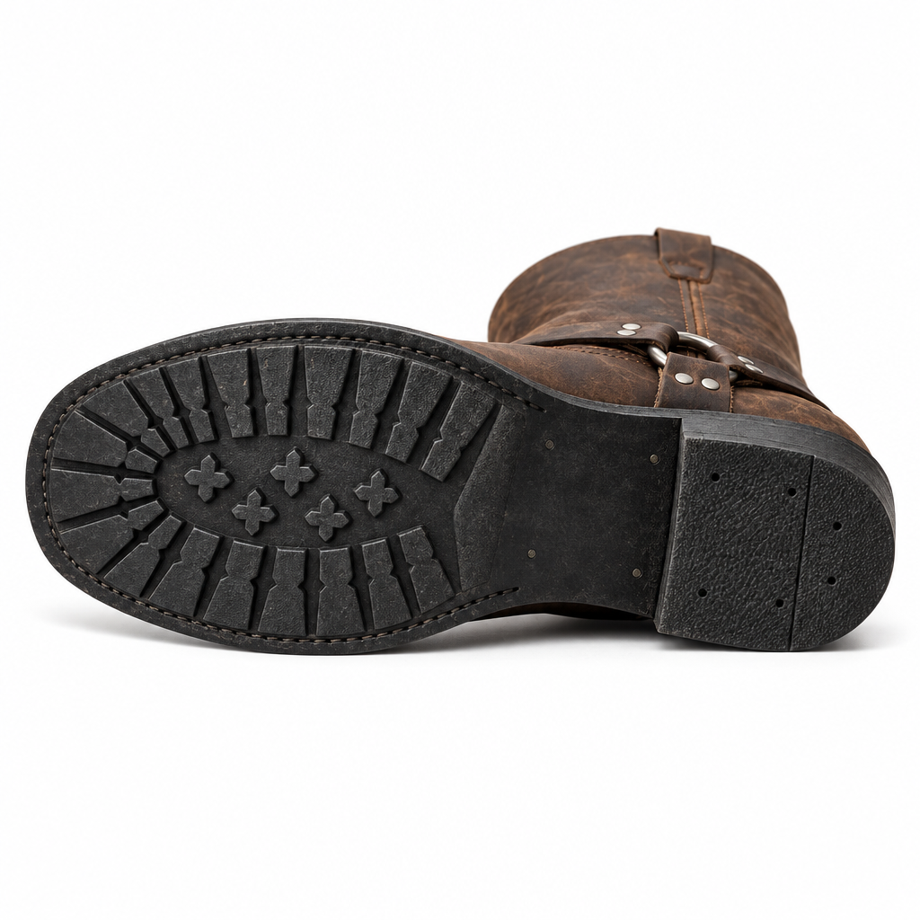 Zool van de Navando western laars met grip profiel