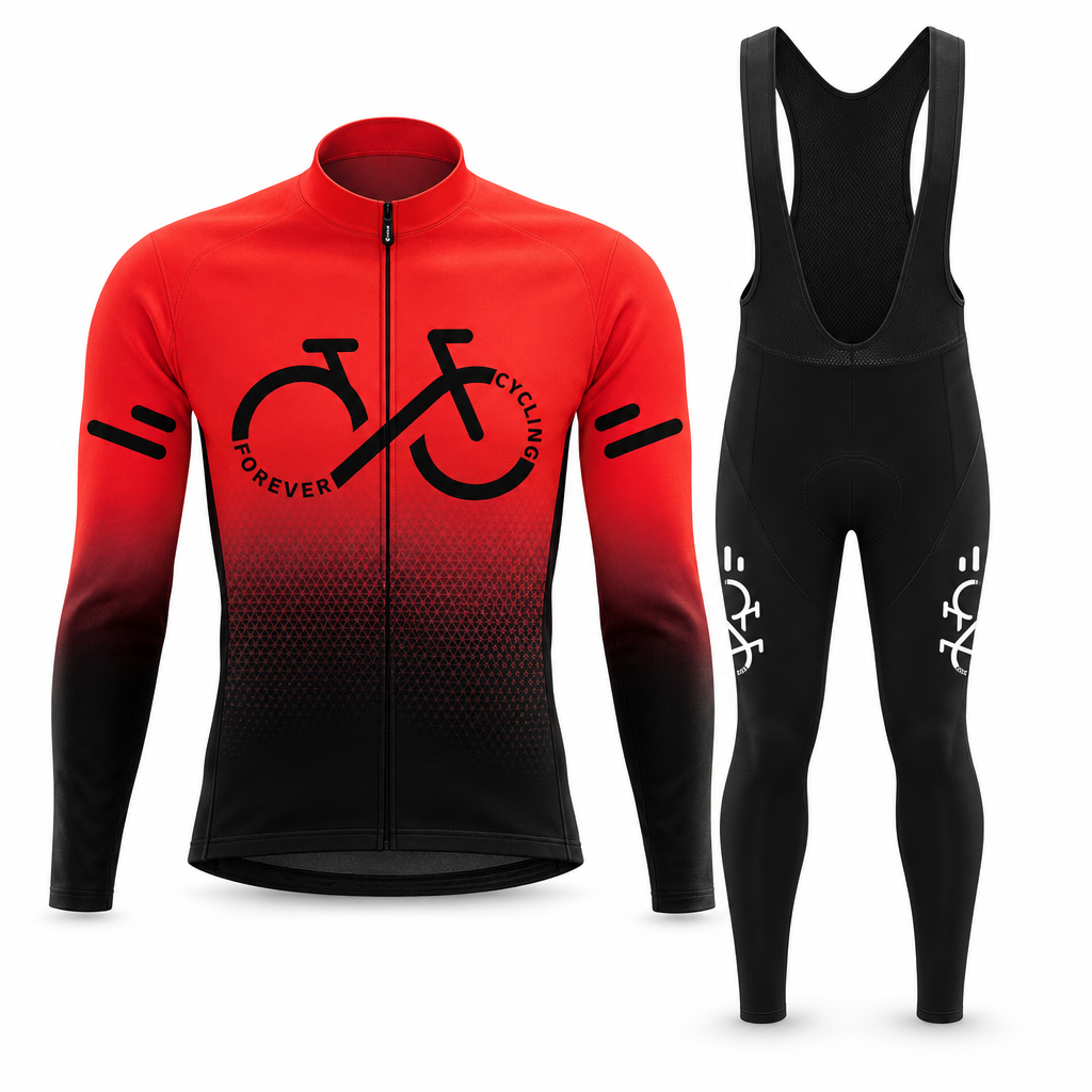 Cyclovent thermische wielertrui set voor heren, packshot op witte achtergrond
