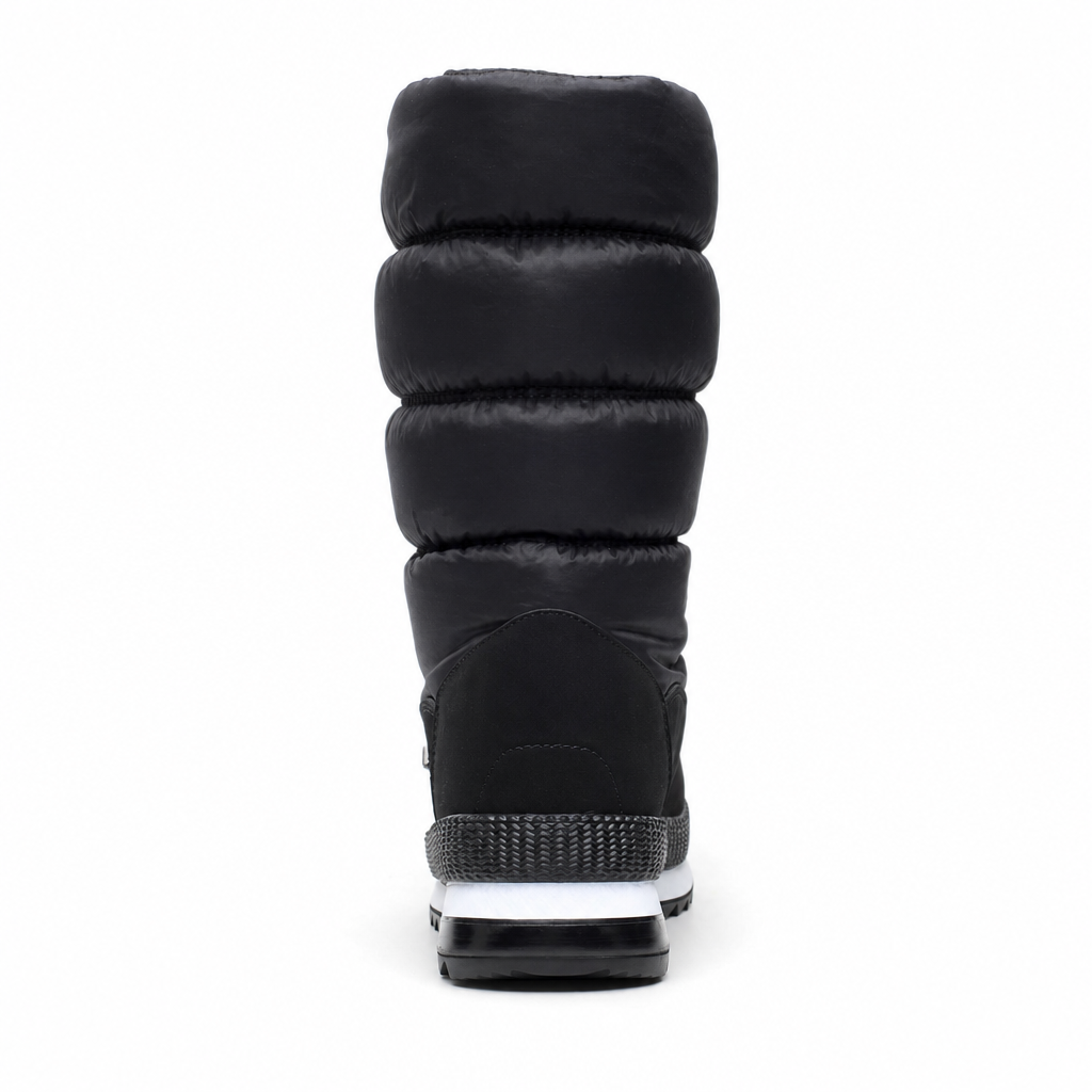 Achterkant van de snowboot