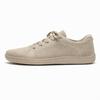 Uniseks barefoot sneaker met mesh bovenwerk in beige