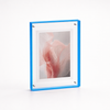 Acryl fotolijst in blauw