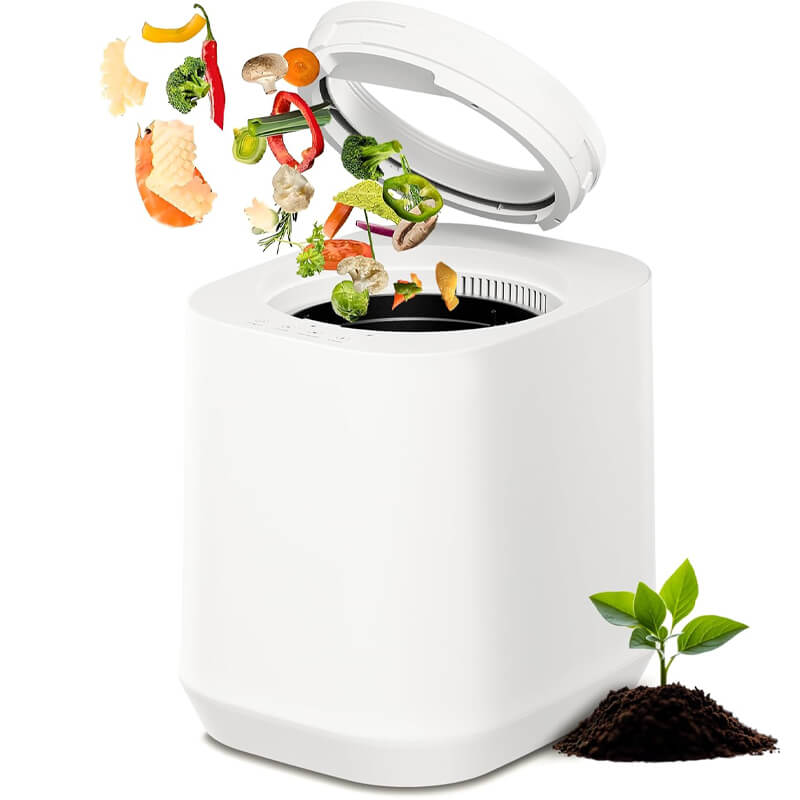 Elektrische Keukencomposteerder 4L – Snel & Stil Compostapparaat voor Organisch Afval