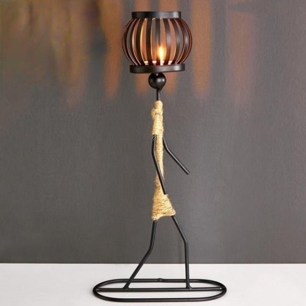 IJzeren Kaarshouder Ornament Voor Tafel En Dressoir