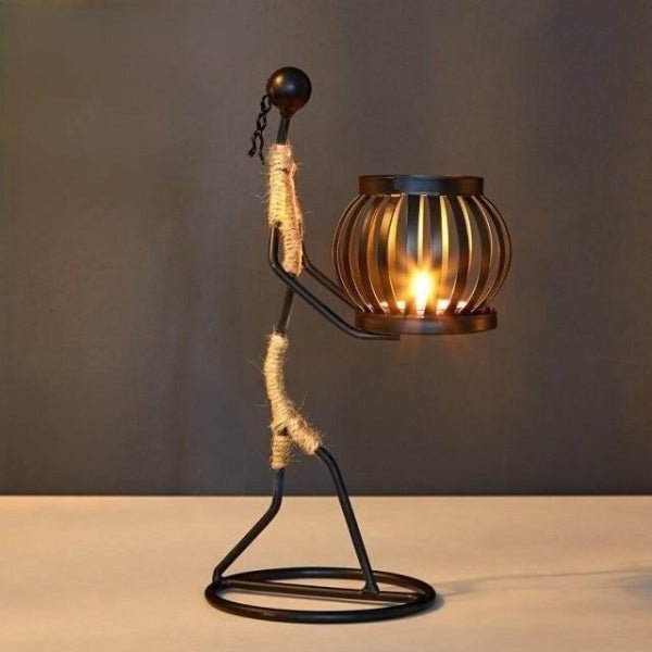 IJzeren Kaarshouder Ornament Voor Tafel En Dressoir