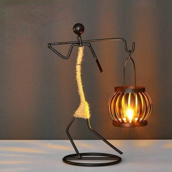 IJzeren Kaarshouder Ornament Voor Tafel En Dressoir