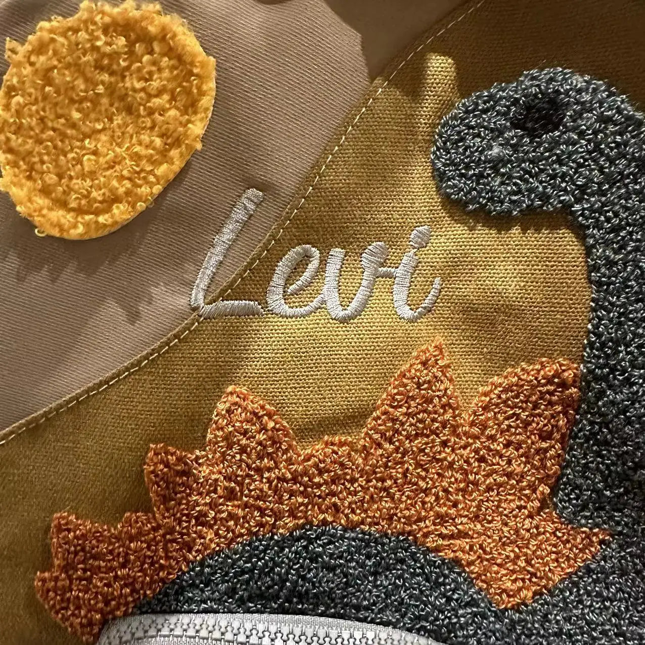 Kinderrugzak Dino | Personaliseerbaar