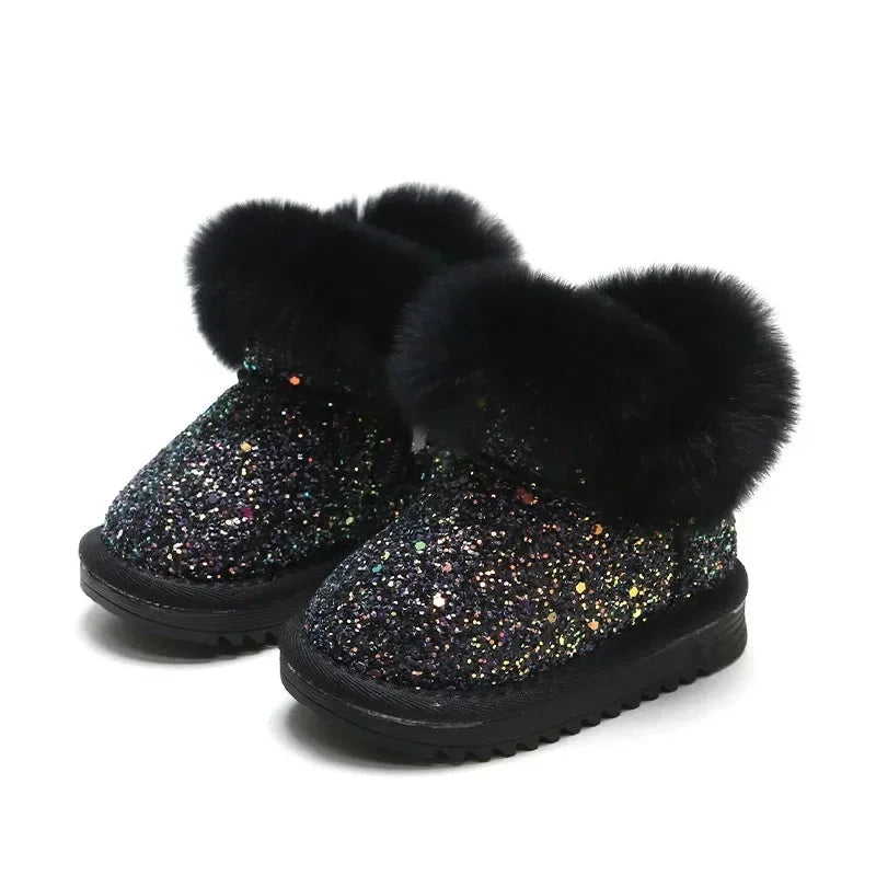 Mini Fashion™ - Warm & Stijlvol - Glitter Kinder Winterschoenen