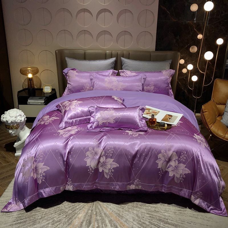 Midnight Dusk Duvet Cover Set - Egyptisch Katoen | Diepe, donkere tinten - Luxe en comfortabel voor een goede nachtrust