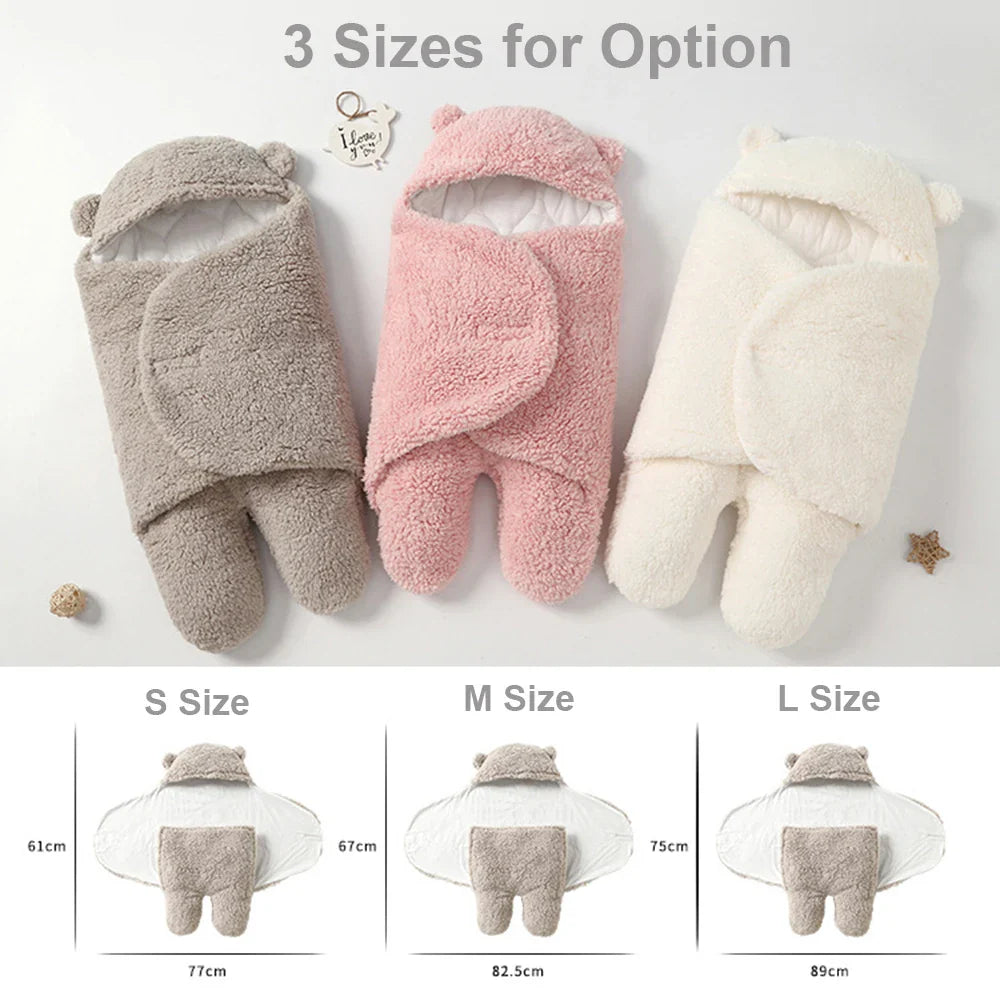SnuggleBear | Baby Wikkel Deken