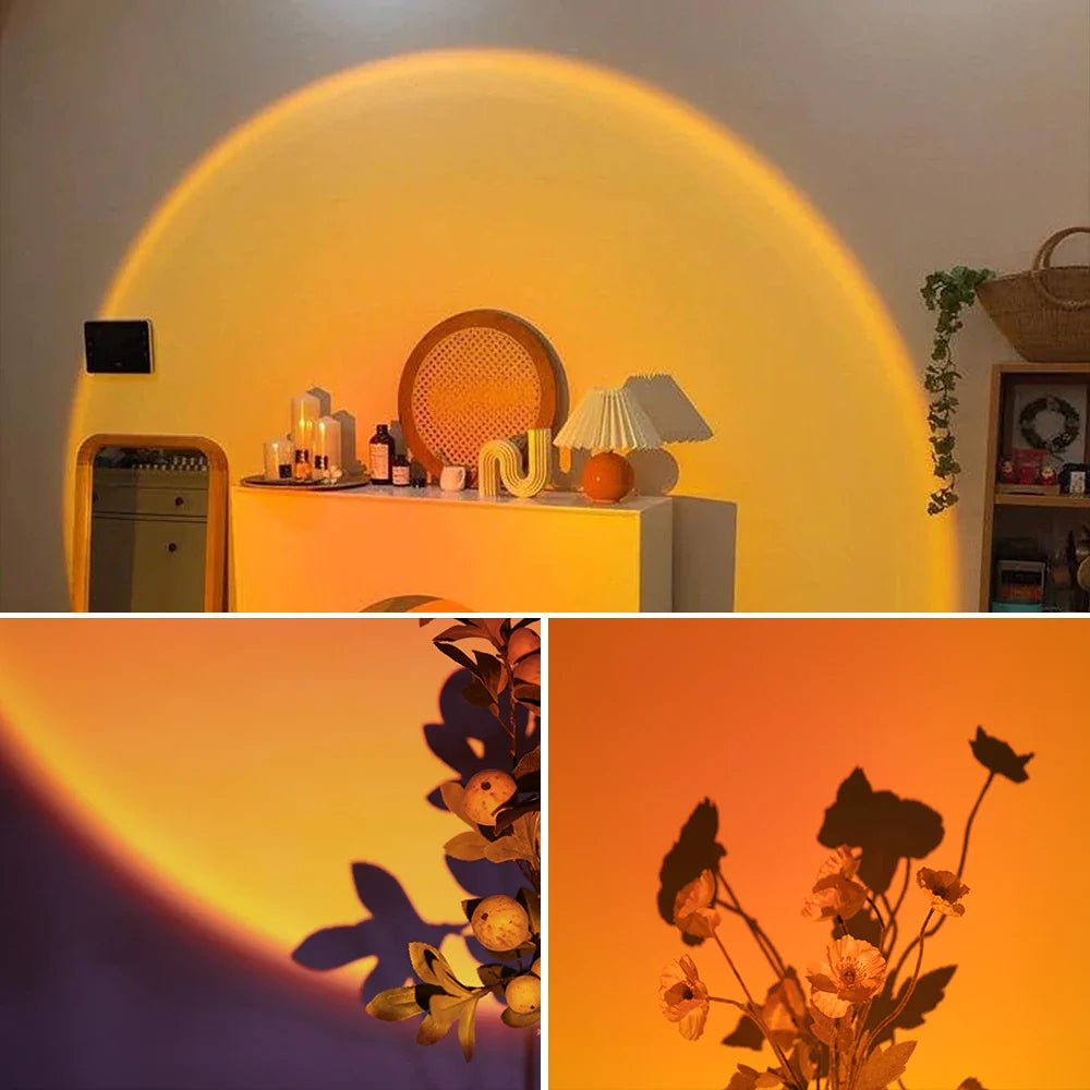 Sunset Lamp Gouden Uur Slimme USB LED Lamp