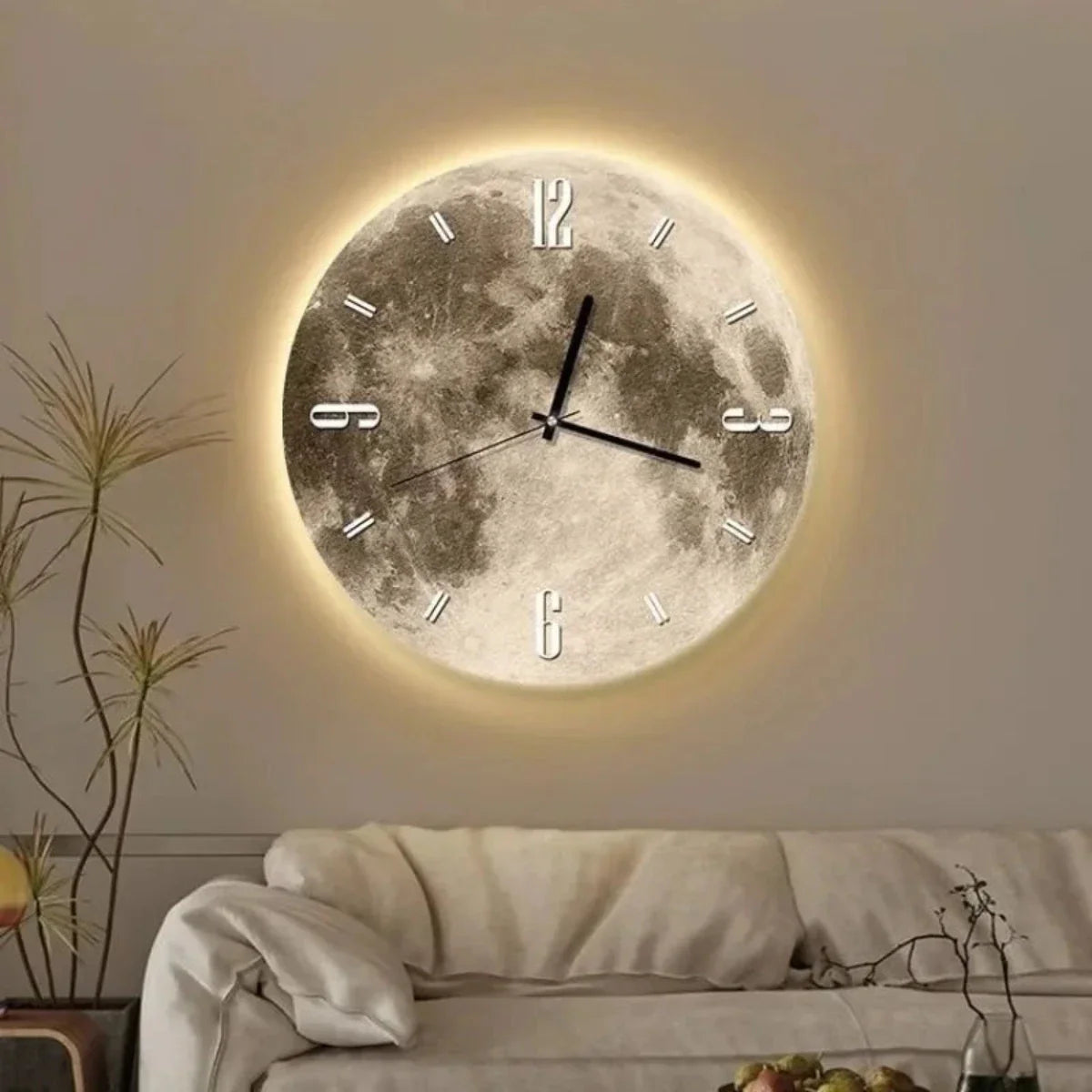 Maan Wandklok Sep