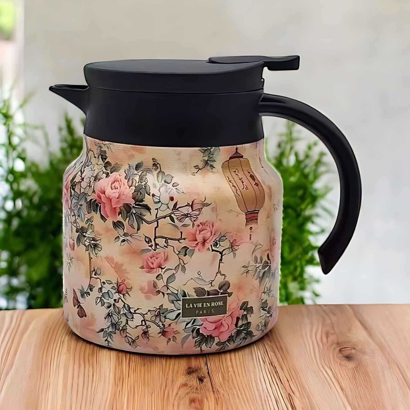 Florale Thermos met Infuser