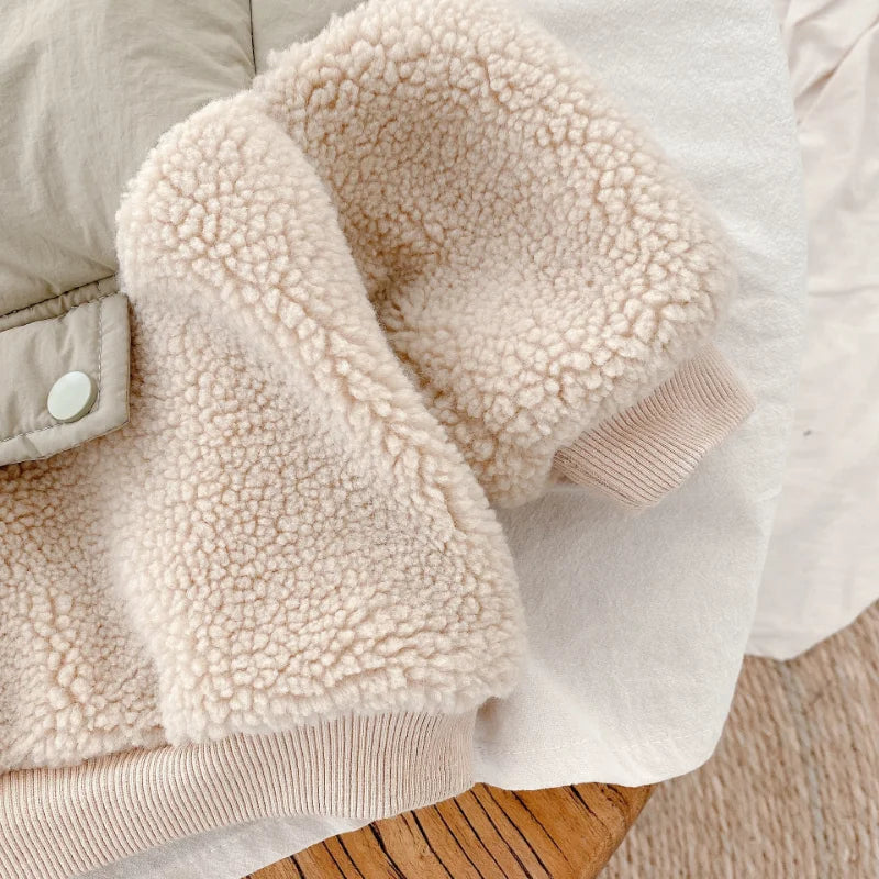 Mini Style |  Super Warm - Fleece Lamswol Jas