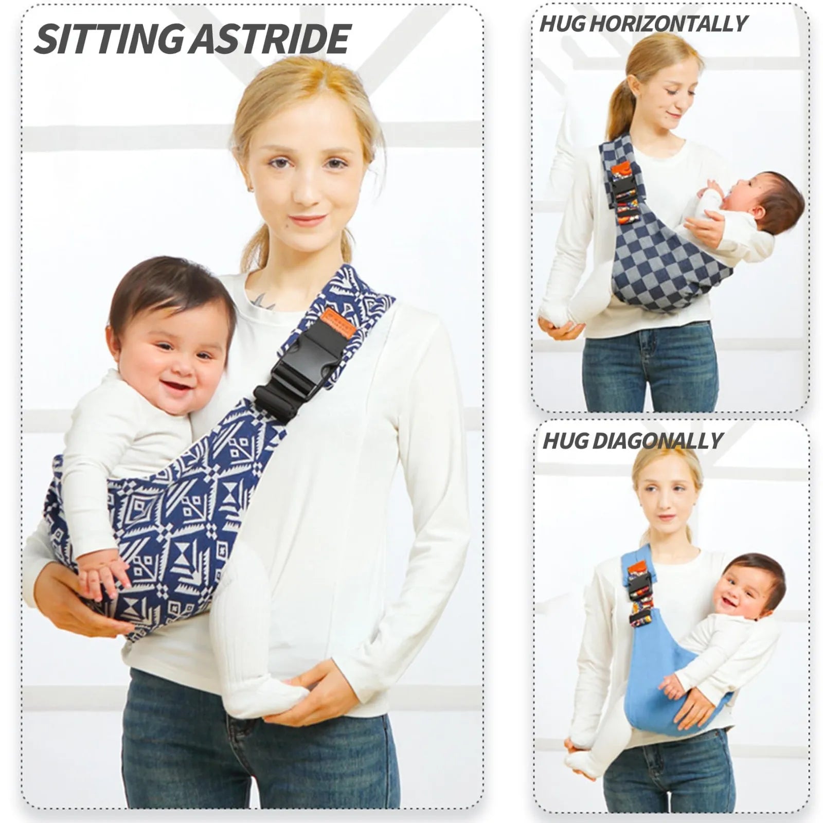 Baby Carry Sling | Verstelbare draagzak - Heupdrager