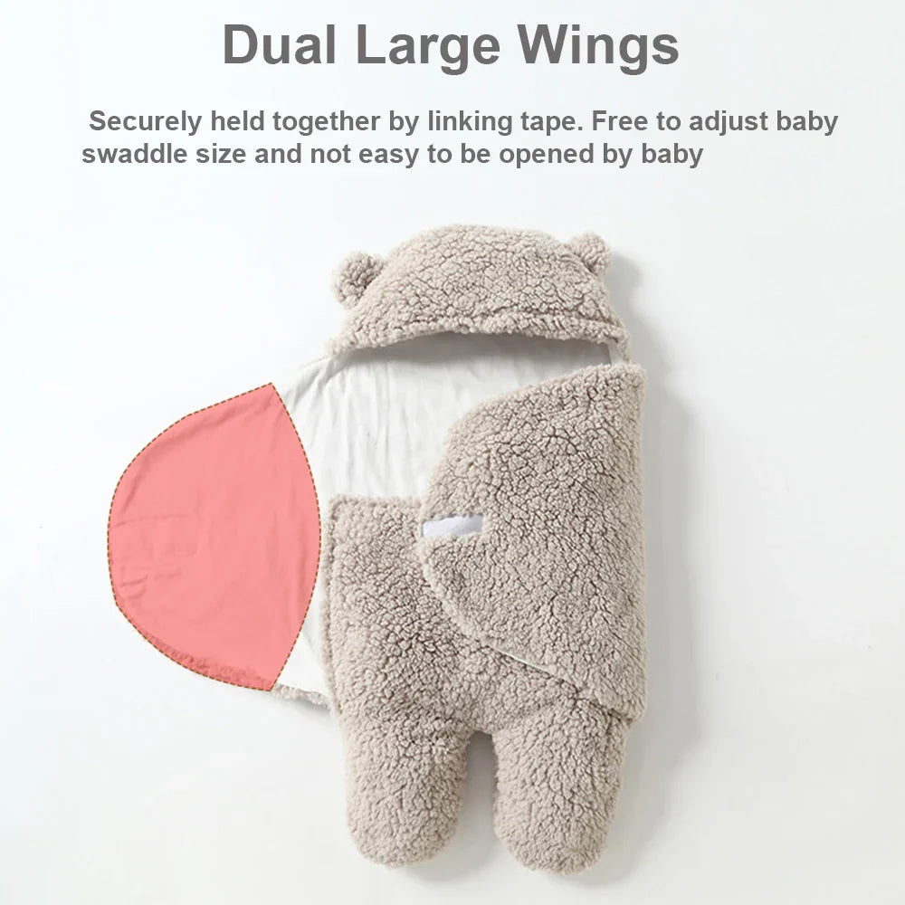 SnuggleBear | Baby Wikkel Deken