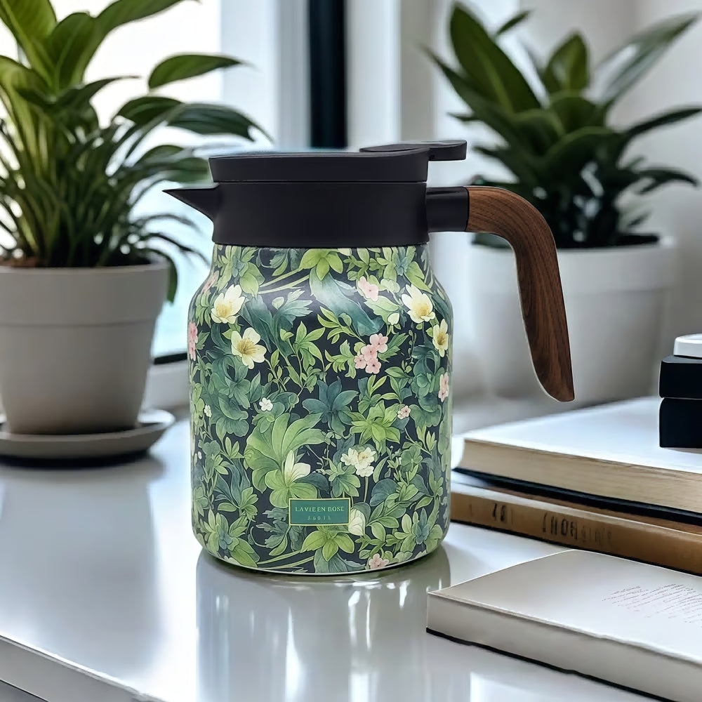 Florale Thermos met Infuser