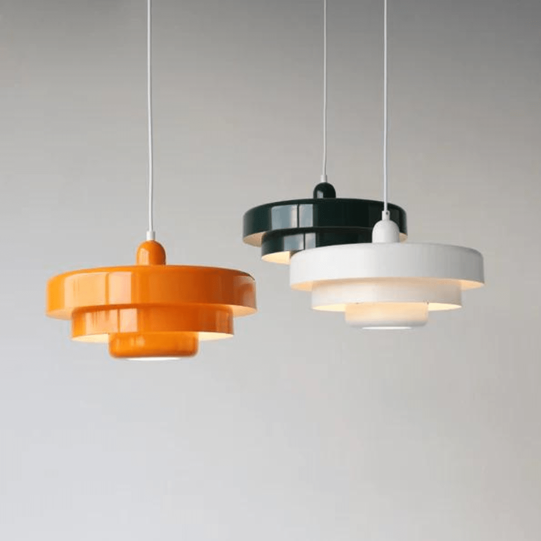 Vintage Bauhaus LED Hanglamp - Verfijnde Elegantie voor Klassieke