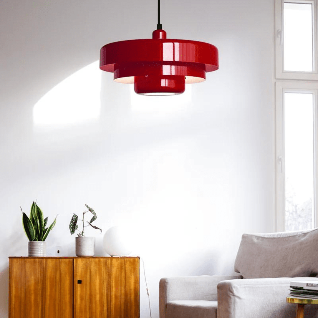 Vintage Bauhaus LED Hanglamp - Verfijnde Elegantie voor Klassieke