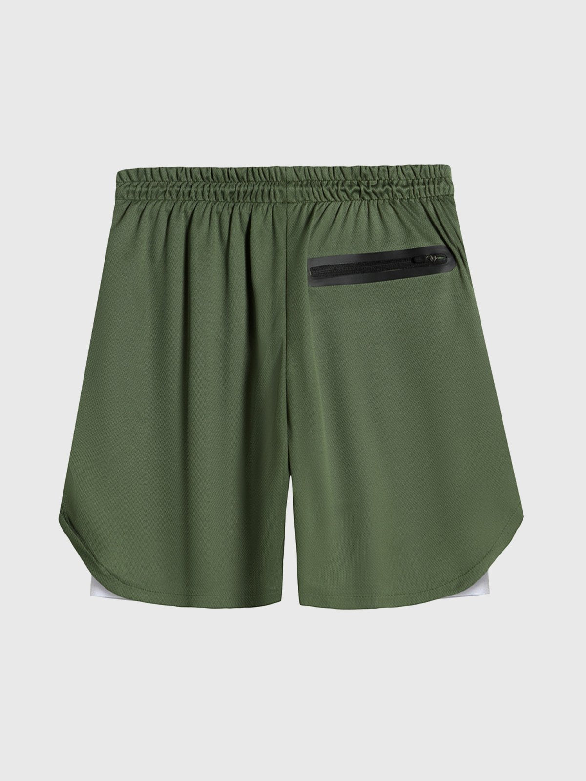 SportFit - 2 in 1 Mesh Korte Broek met Voering