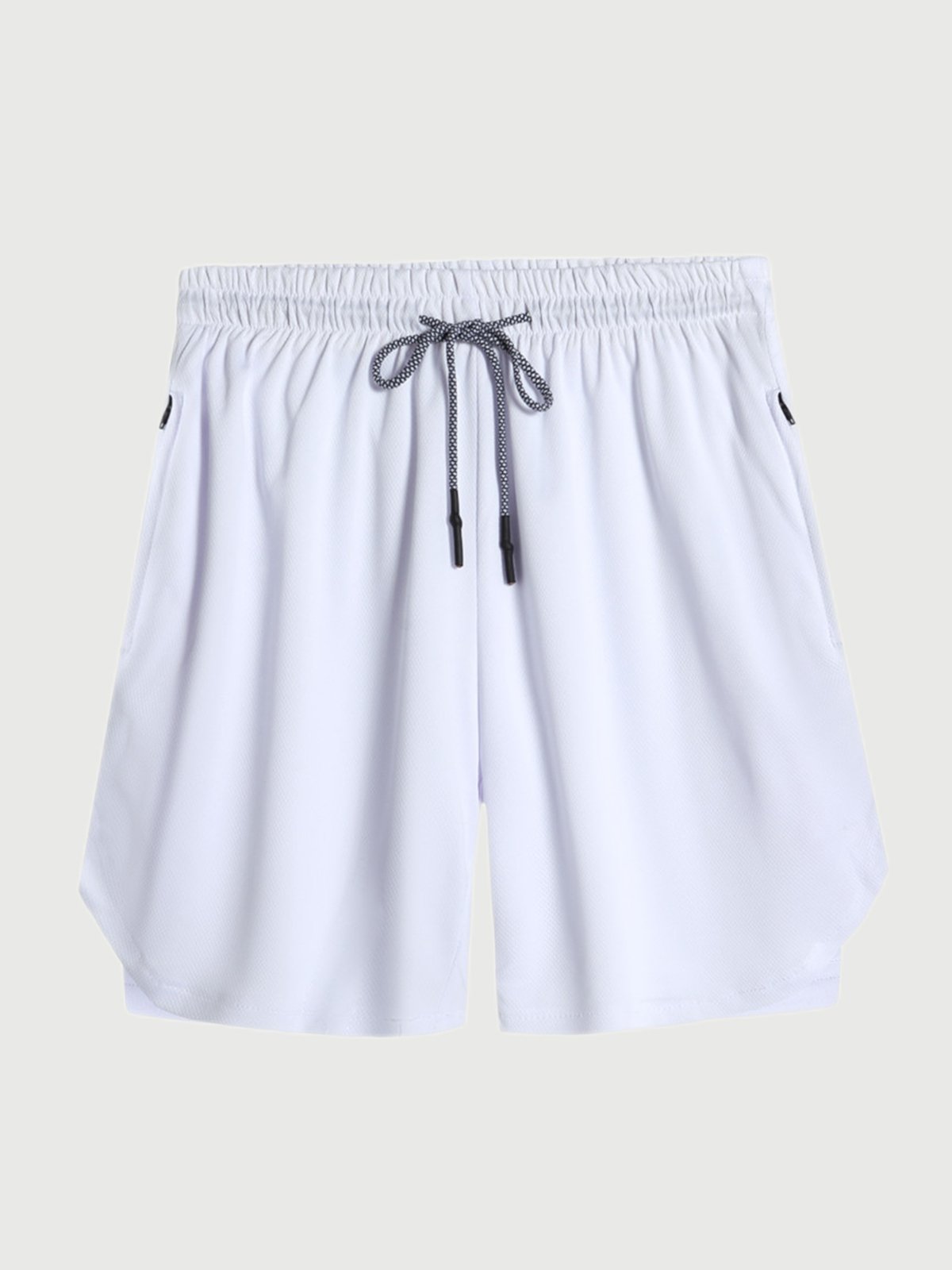 SportFit - 2 in 1 Mesh Korte Broek met Voering