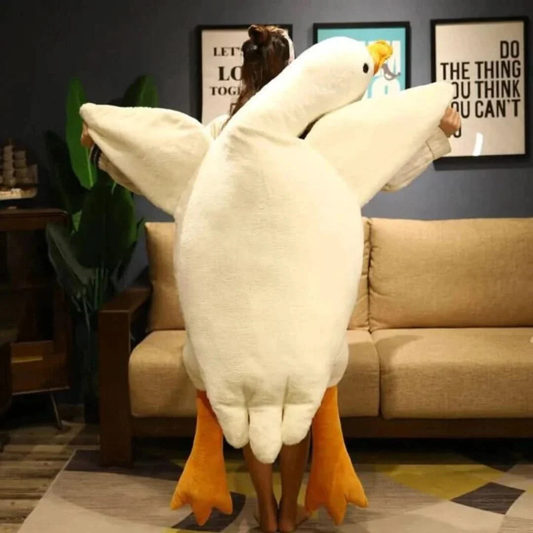 Knuffel-Gans™️ | Zacht & Knuffelvriend