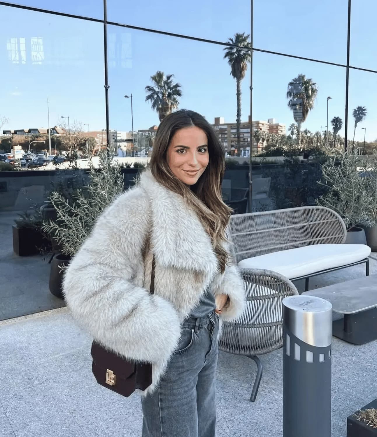 VISCONTE | Faux Fur Coat