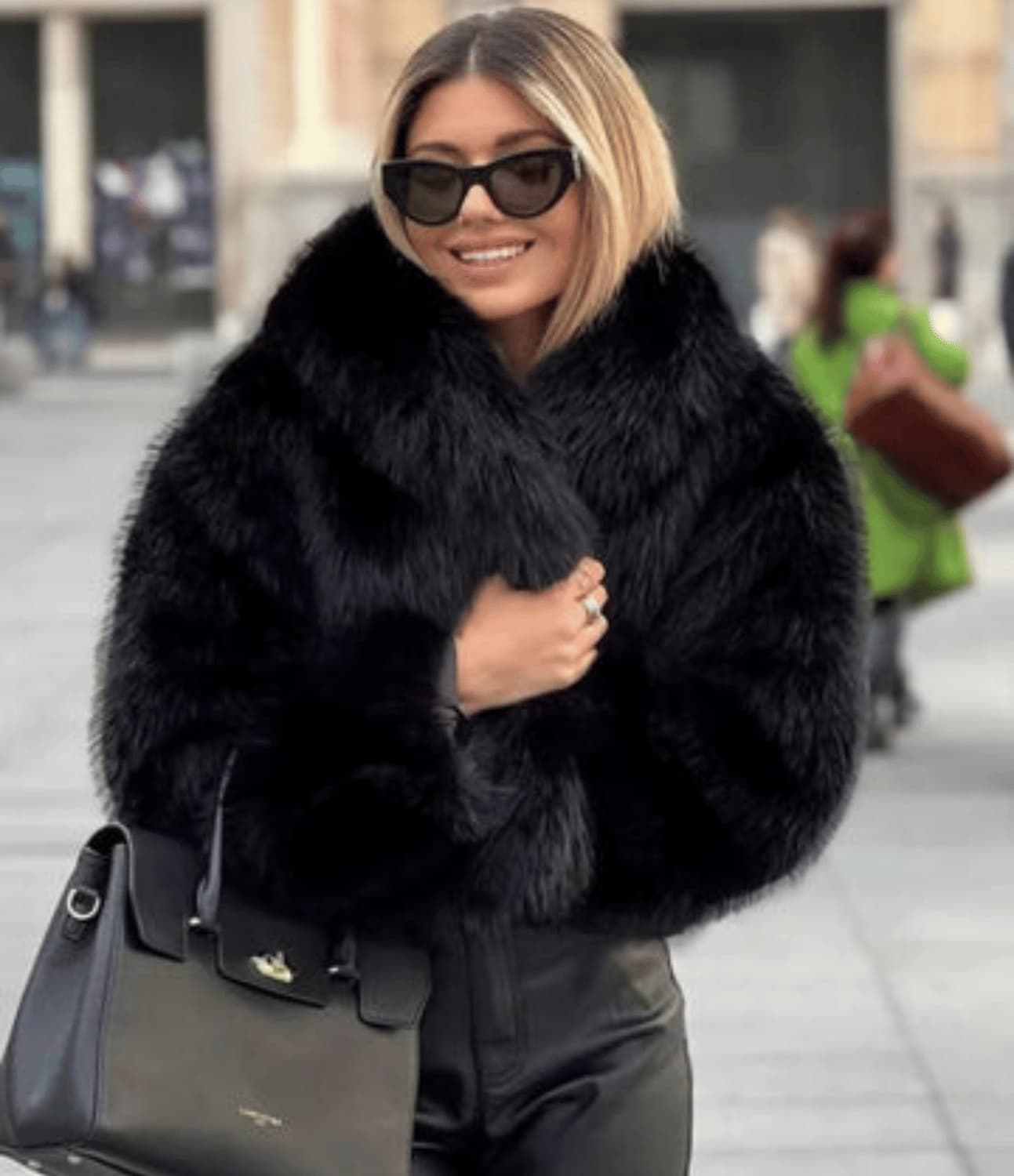 VISCONTE | Faux Fur Coat