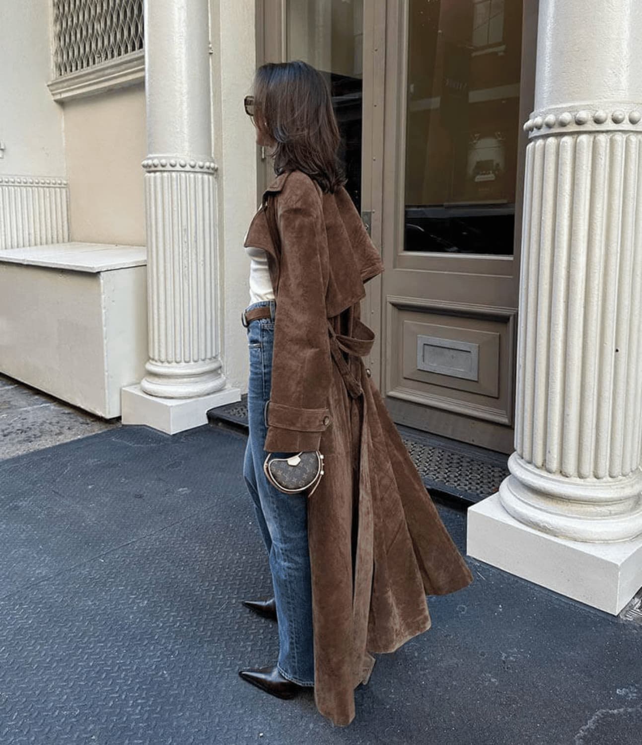 VISCONTE | Suède Trenchcoat