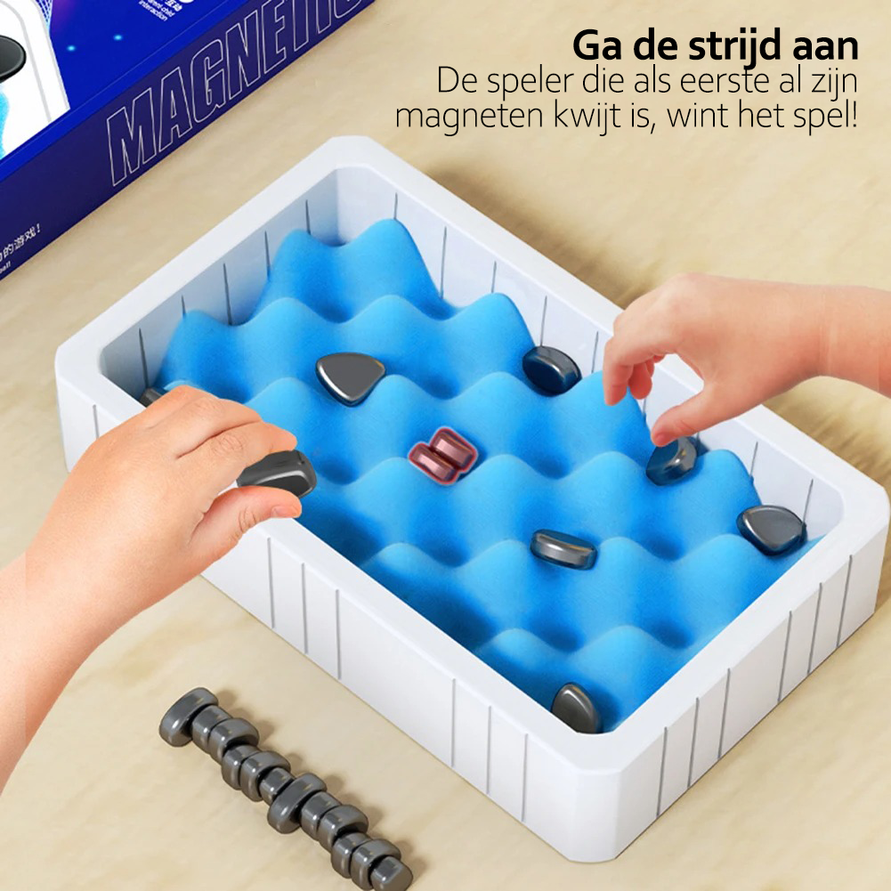 Leuk en leerzaam magnetisch schaakspel voor kinderen - interactief - draagbaar - strategisch denken - Huishoudmeester